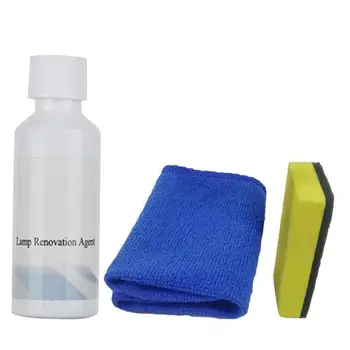 

20ML Car Headlight Maintenance Clean Retreading Agent Spray Polish Repair Fluid Headlight Polishing Anti-scratch Liquid TXTB1