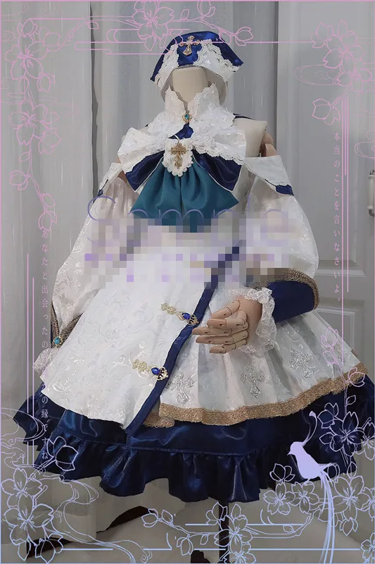 

Custom made/size New Game Cosplays Genshin Impact Barbara Cosplay Costume High Quality Custom Made