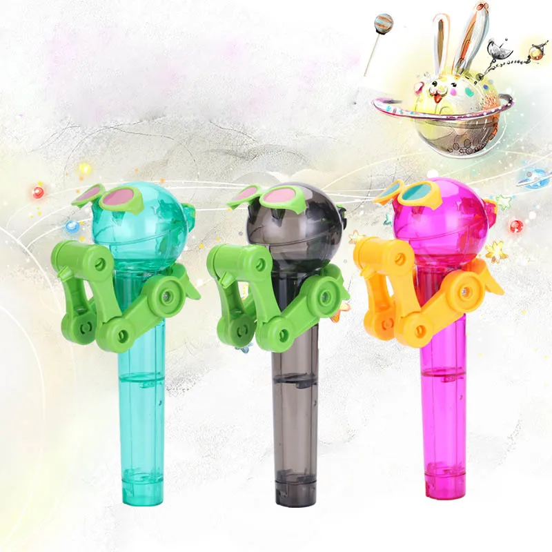 Креативная Новинка леденец робот игрушка леденец для детей держатель декомпрессионная забавная игрушка