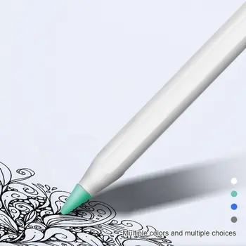 

4 / 8 pcs Writing Tip Protector For Apple Pencil Anti-slip Silent Case Cover Protection Replacement Pen Cover For IPad Pencil
