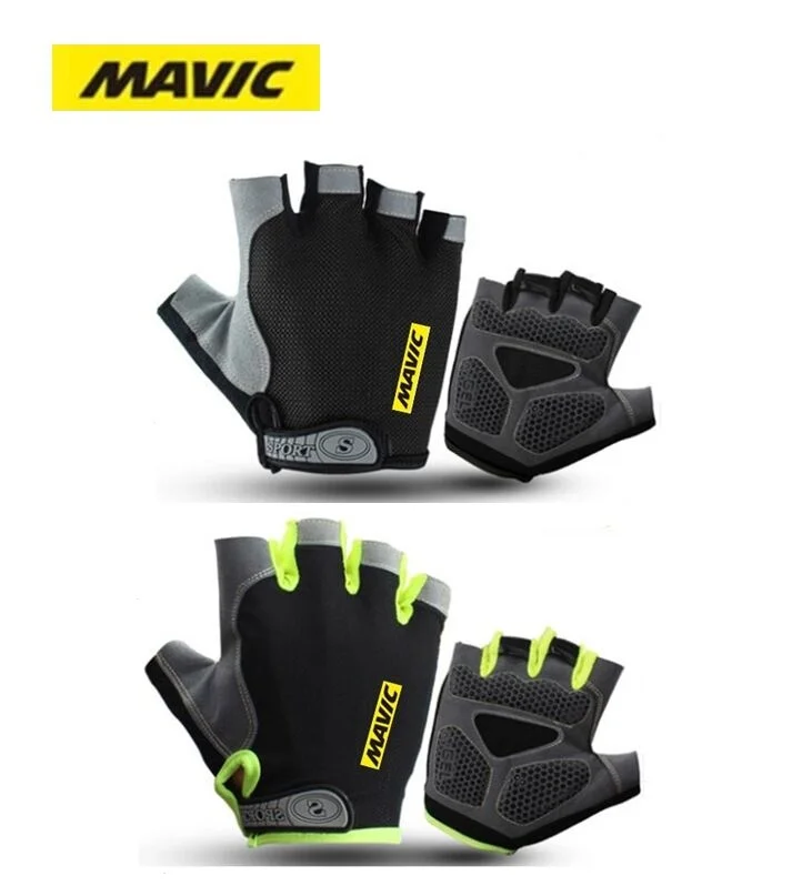 Велосипедные перчатки MAVIC с полупальцами для мужчин и женщин летние спортивные