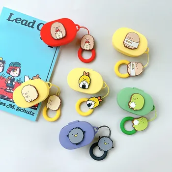 

Cute Girl Earphone Cover For Redmi Airdots Case With Hook Cute Protection Frame With Strap For Mi Airdots Earphone Cases