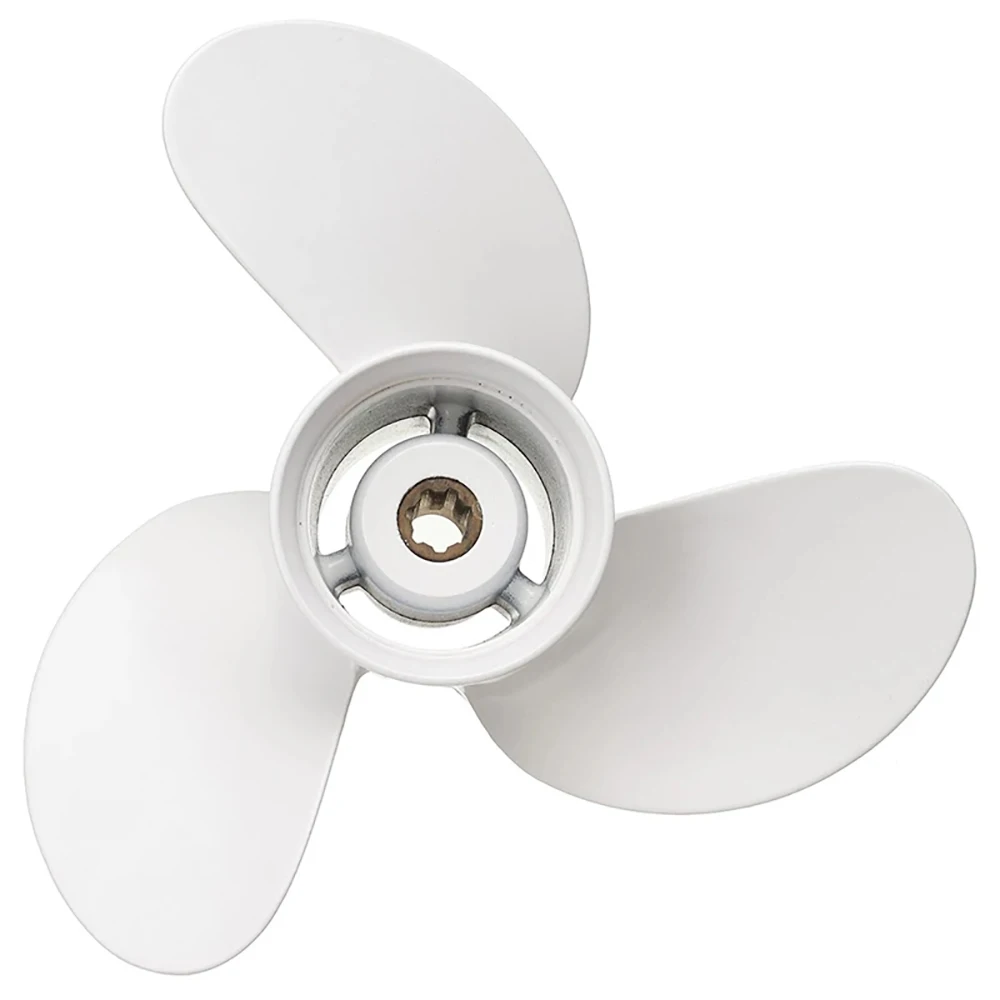 Boat Propeller 6G1-45943-00-El 8 1/2 X 7 1/2 For Yamaha Outboard Engine 6-8Hp Aluminum Alloy 3 Blades R Rotation 7 Spline Tooths marine propeller
