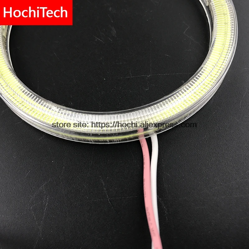 Для Hyundai Genesis Coupe 2010 2011 2012 2013 2014 COB Светодиодный дневной светильник Белый Halo Cob Led Angel