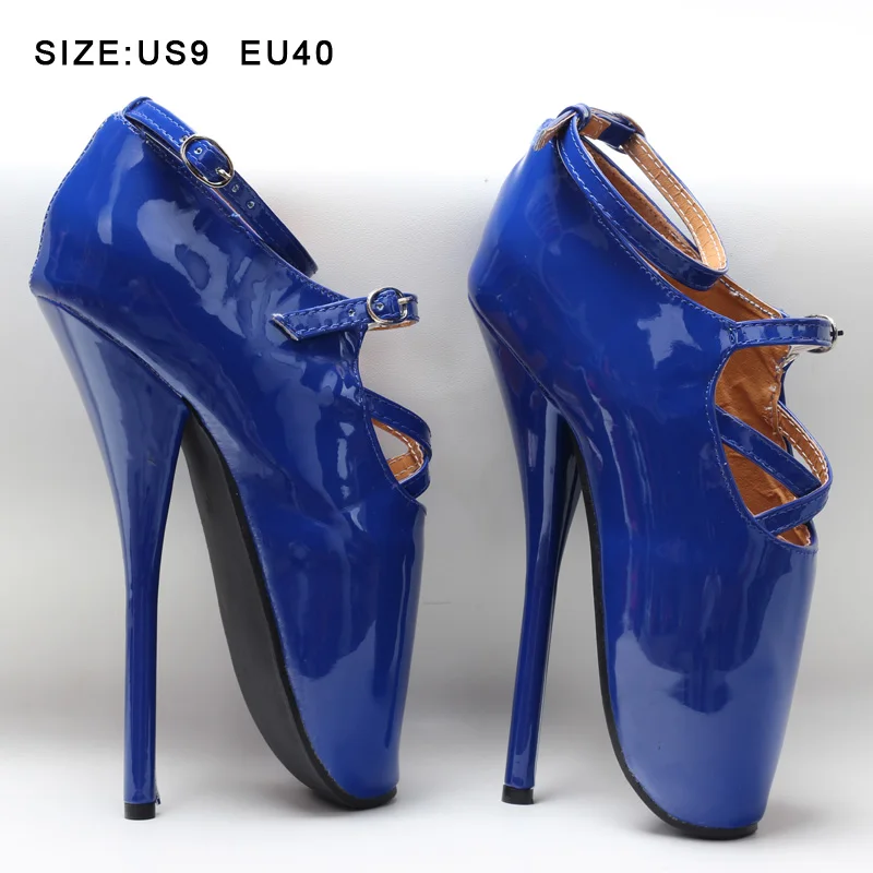 Clearance style Fetish BDSM Sexy high heel pump sandals shoes