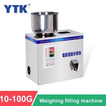 

100G Granule Powder Filling Machine Intelligent Automatic Weighing Machine Medlar Packaging Machine for Tea Bean Seed Particle