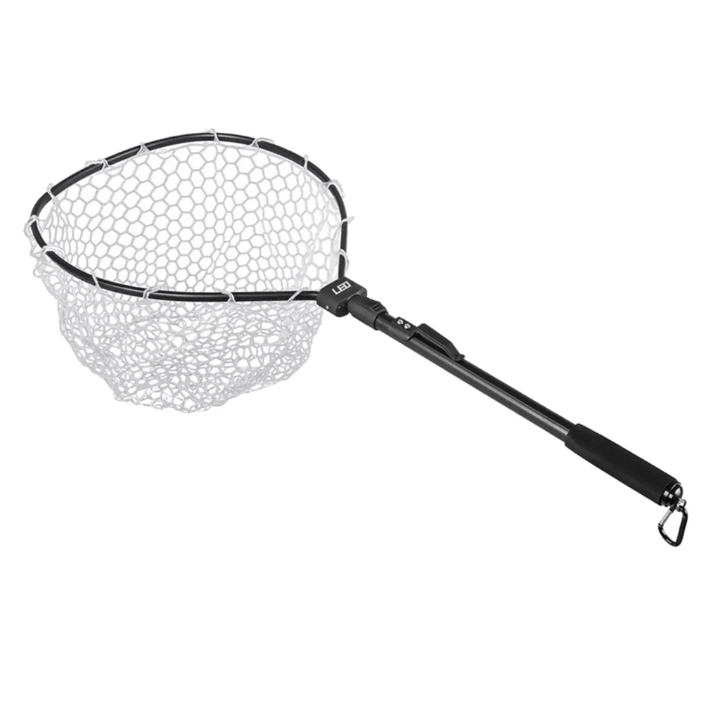 Fishing Net Fishing Landing Net Collapsible Telescopic Fishing Nets for Fish Catching or Releasing with Aluminum Alloy Frame