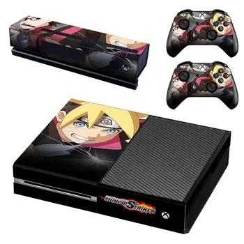 

Naruto Stickers For Xbox one Skin Vinyl Decal Skins Sticker Cover For Xbox One Console Kinect and Two Controllers