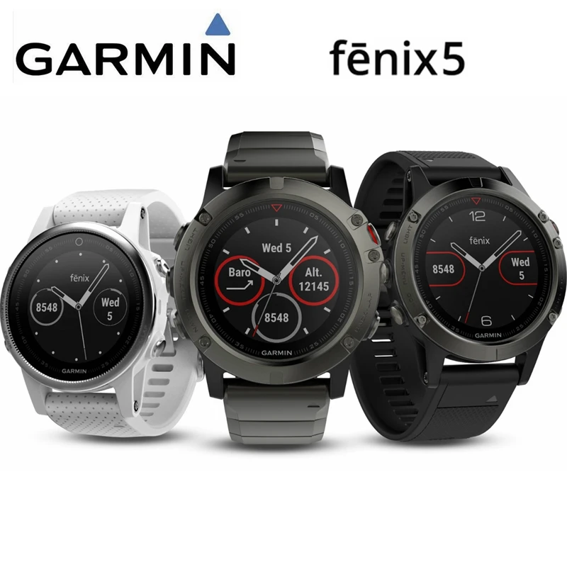 fenix 5 / fenix 5s / fenix 5x GPS, reloj inteligente multideporte para carreras y natación|Sistemas de navegación para bicicleta| - AliExpress