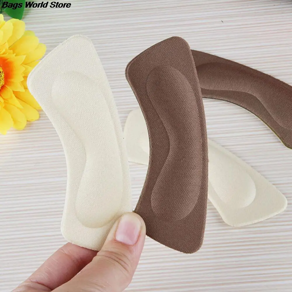 1pair Soft Trainer Comfort Pain Relief Cushions Foam Shoe Insoles After Half A Yard Thick Pad Heel Inserts For Shoes Randomly