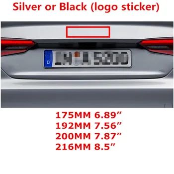 

Black/Sliver Car Rear Trunk 4 Rings Grill Logo Emblem Badge Decal For A3 A4 A6 Q3 Q5 Q7 TT Rings Grill