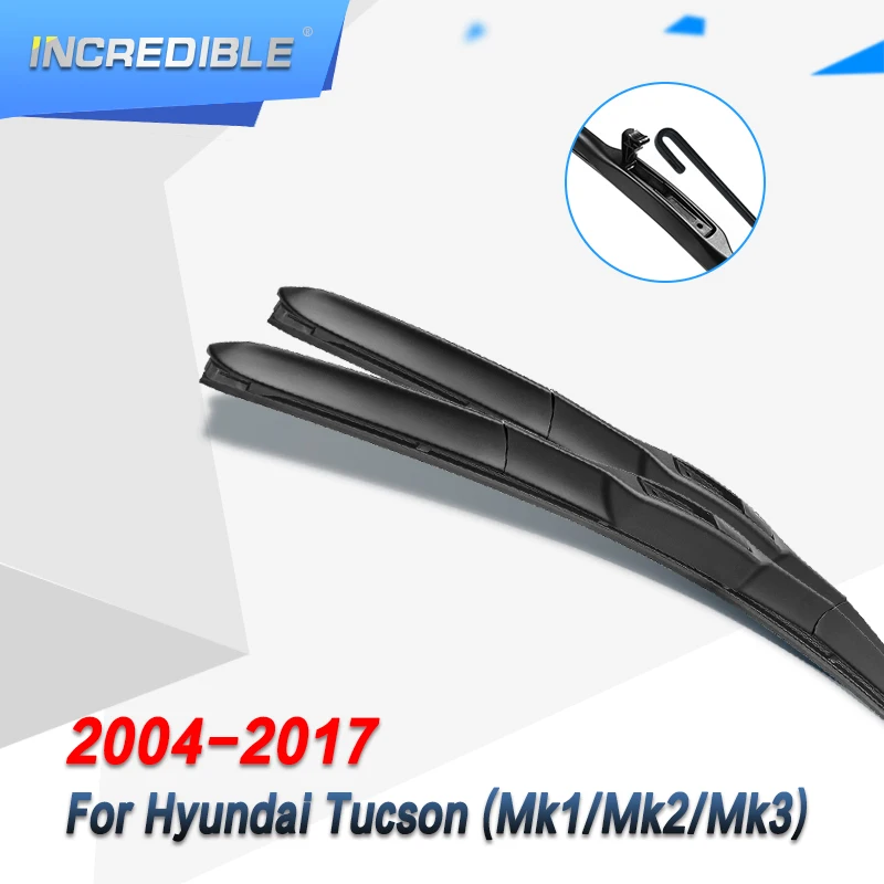Incredible Windscreen Hybrid Wiper Blades For Hyundai Tucson Mk1 Mk2