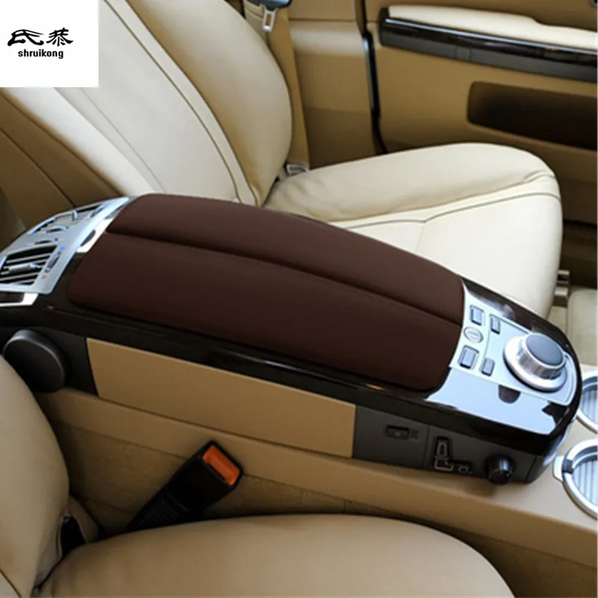 1 комплект автомобильных наклеек для 2004-2008 BMW E65 730 740 кожаные аксессуары из