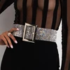 Ceinture avec strass scintillants pour femmes, 110 cm, largeur ajustable, accessoires de fête de rue, tendance, offre spéciale, collection 2022 ► Photo 2/6