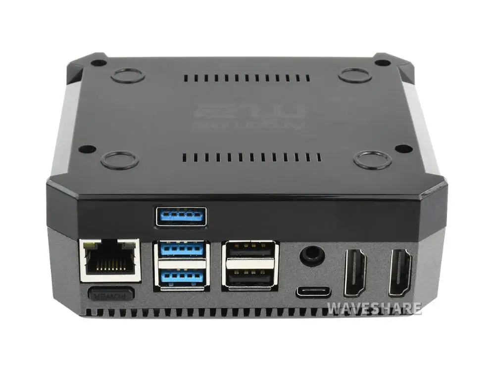 Case de Alumínio para Raspberry 4 com Slot de Expansão Argônio M.2 Pi4-case-argon-one-m.2 um M.2: pi - Imagem 5