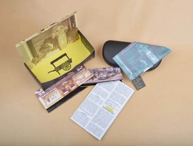 

Johnny Depp Glasses box man woman eyewear accessoires glasses bag 013