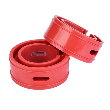 

2 pcs Red Color Car Shock Absorber Spring Bumper Power Auto Buffers B B+ C D E F Type Springs Bumpers Cushion