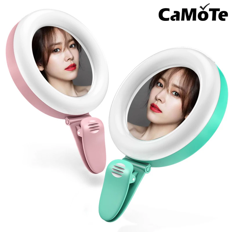 

Selfie Ring Light Portable Flash LED USB Charge LED Portable Phone Lamp for iPhone Smartphone Xiaomi for samsung Beauty Photogra