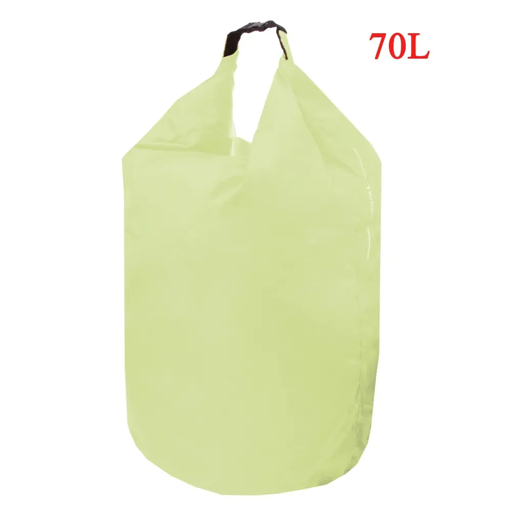 8L/40L/70L Портативная сумка для плавания, водонепроницаемая сухая сумка, сумка для хранения, Сумка для кемпинга, пешего туризма, плавания, трекинга, использования на лодках - Цвет: 70L