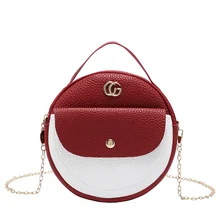 Letter Contrast Color Messenger Bag Korean Version of The Chain Handbag Fashion Wild Mini Mobile Phone Shoulder Bag 2019 New canvas handbags 2017 new wave korean version of the bag fight color handbag shoulder bag wild messenger bag