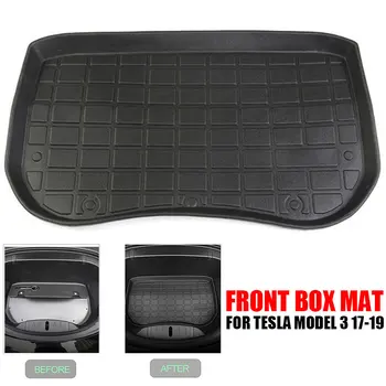 

1 Pc Before Cargo Tray Trunk Floor Front Trunk Mat Foldable Durable Car Trunk Mat for Environmental Protection