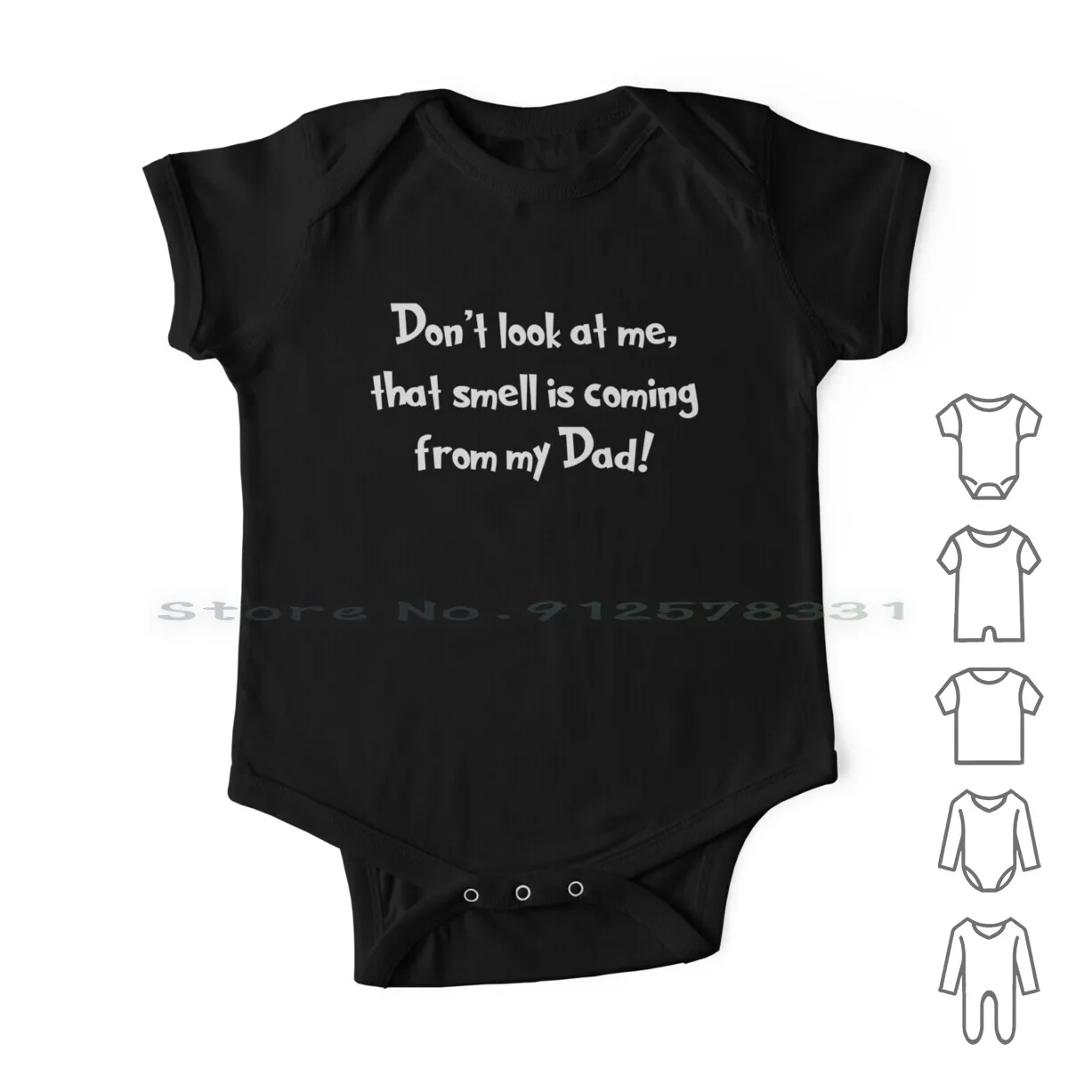 

Funny Baby & Kids Gifts-Don't Look At Me That Smell Is Coming From My Dad Funny Baby Shower Gift Ideas Newborn Baby Clothes