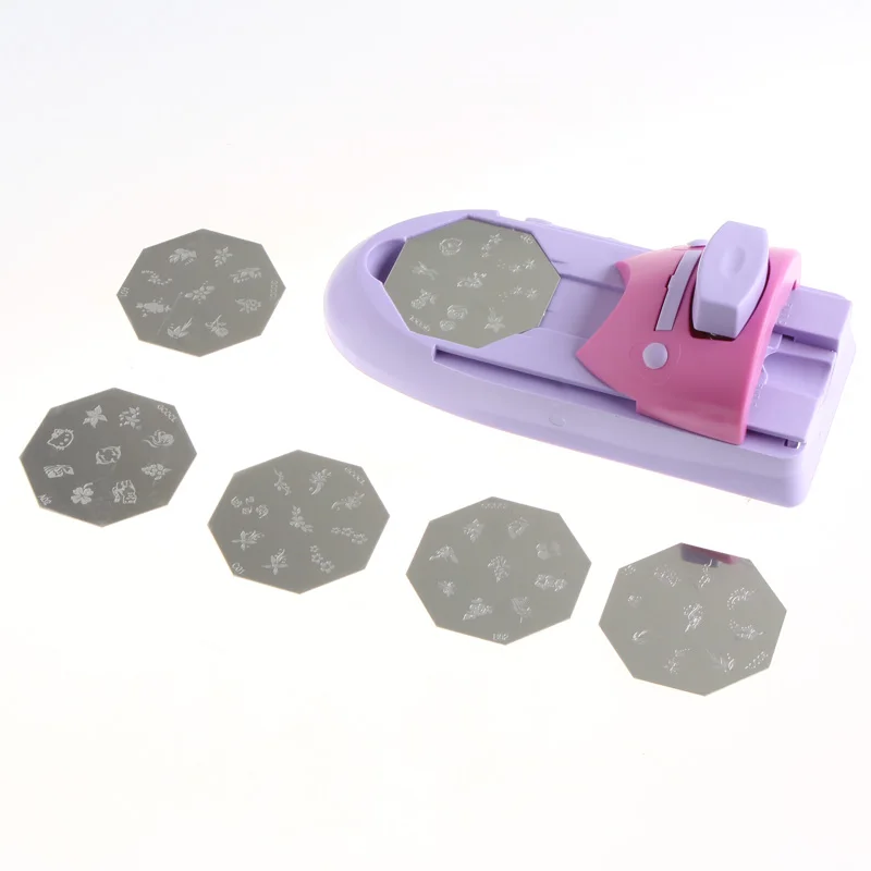 Nail Art Stamping Plates Nail Printing Machine DIY Pattern Stamper Manicure Nail Art Decorations Nail Accessoires Tools