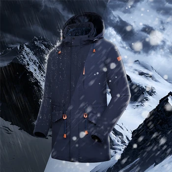 

WWKK 2020 Men Women Winter Thick Cotton Jackets Outdoor Waterproof Windbreaker Hiking Camping Trekking Climbing Skiing Coats