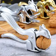 Pince à écrou en forme d'écureuil, en forme d'amande, de noix de pécan, de casse-noisette, de noisette, de cuisine, pince à épiler, ouvre-écrou P E9W5