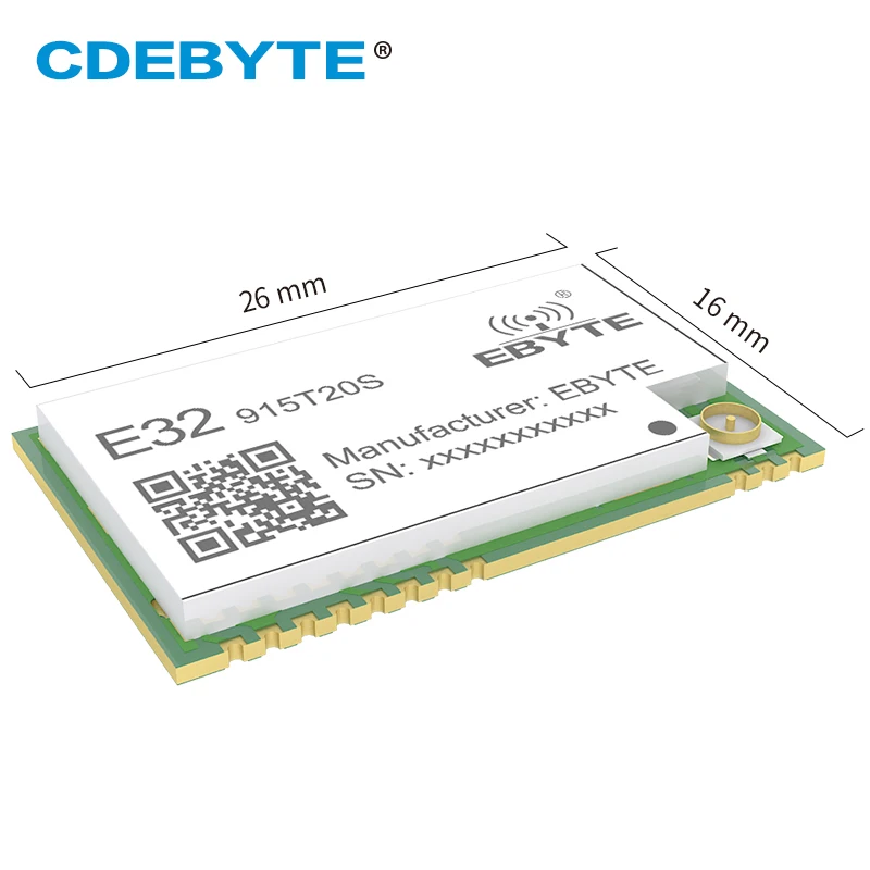 Беспроводной радиочастотный модуль SMD 915 МГц SX1276 SX1278 E32-915T20S LoRa дальний приемопередатчик 915 МГц IoT интерфейс IPEX
