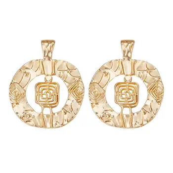 

2pcs Alloy Big Pendants, Matte Style
