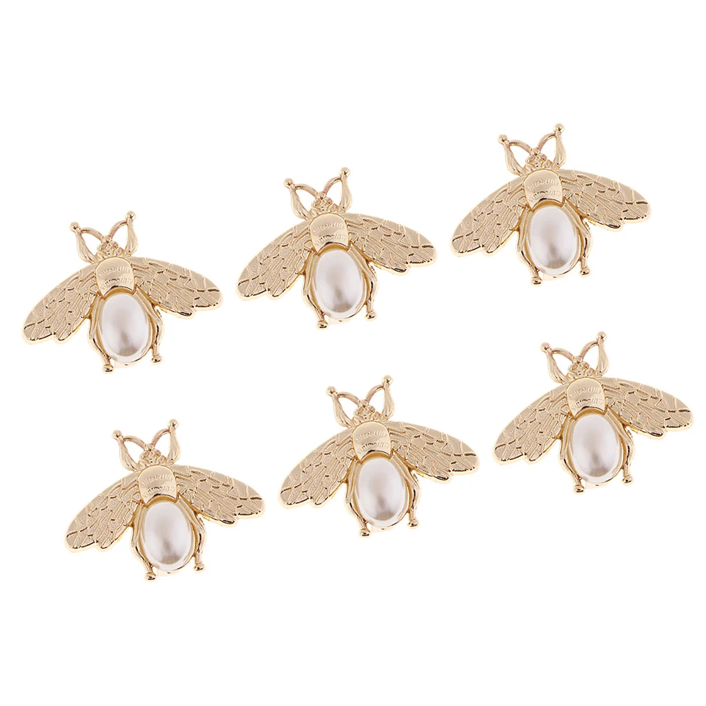 6Pcs Bee Clasp Turn Lock Metal Hardware for DIY Handbag Shoulder Bag Purse