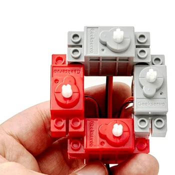 

Micro:bit DIY 9G Servo Motor with Wire Smart Car Programmable Robot Building Block Motors Wire Microbit Gear Motor 3-5V