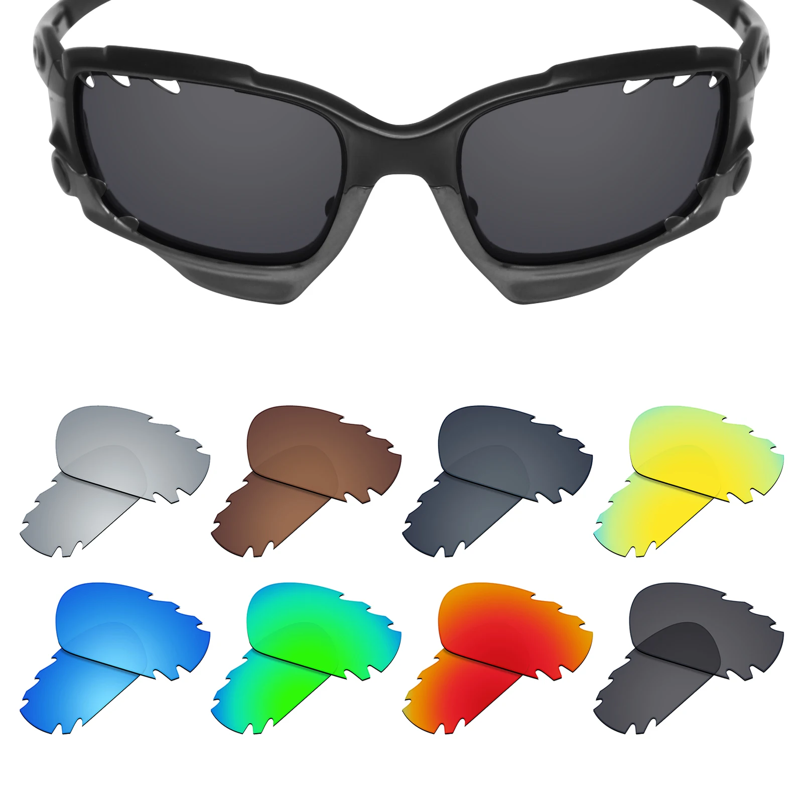 Поляризованные Сменные линзы SmartVLT для солнцезащитных очков Oakley Jawbone с