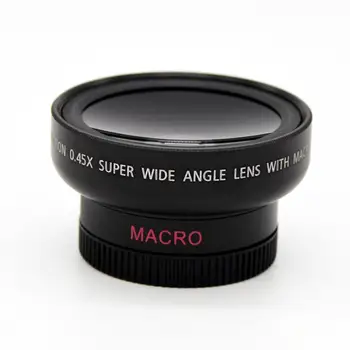 

HD 37MM 0.45x Wide Angle Macro Lens Macro Conversion Lens for Canon Nikon