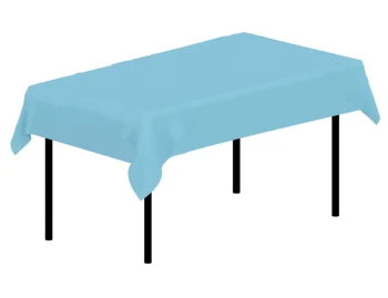 

D&Z Dark Blue Disposable PE Table Cover 10pcs Christmas Birthday Party High Quality Tablecloth
