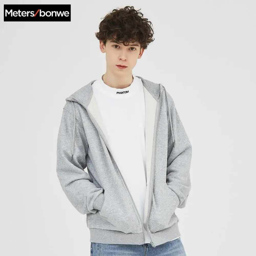 Metersbonwe Men Casual Zipper Hoodies Fashion Tide 2020 New Spring Autumn Baseball Jacket Male Teenager Coat Sweatshirt Metersbonwe Men Casual Zipper Hoodies Fashion Tide 2020 New Spring Autumn Baseball Jacket Male Teenager Coat Sweatshirt