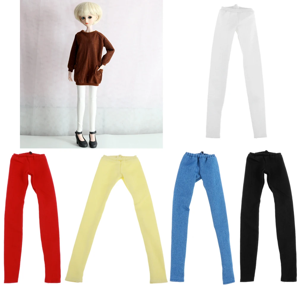 1/4 Doll Colorful Pencil Pants For BJD Doll Clothes Skinny Pants