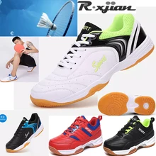 R XJIAN brand high-quality badminton shoes outdoor shoes table tennis shoes tennis shoes training shoes low-cut shoes couple sho tanie i dobre opinie CN(Origin) Breathable Balanced Anti-Slippery Hard-Wearing Sweat-Absorbant Shock-Absorbant Encapsulated Impact resistance