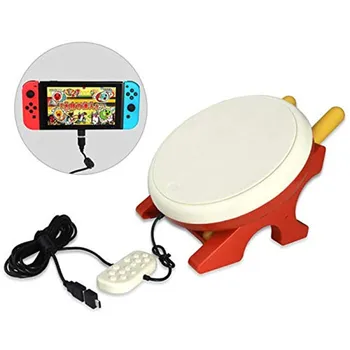

For Taiko Drum Video Game Drum Sticks Handle USB Kit for Nintendo Switch N-Switch NS Controller Console Gaming Accessories