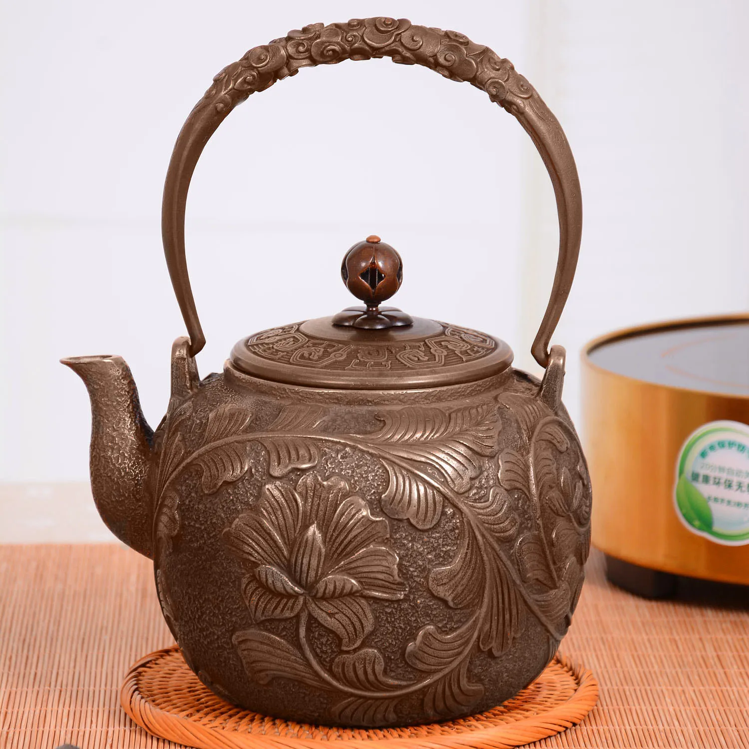 Teapot, Copper Teapot, Kettle, Hot Water Teapot, Teapot 1200 Ml Water