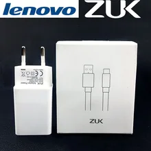 Зарядное устройство для lenovo zuk z2, 5 В/2 А, ЕС, зарядное устройство, адаптер для zuk z2 PRO Z1 edge Plus, смартфон, USB 3,0 type C кабель для передачи данных
