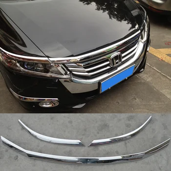 

AITWATT For Honda Odyssey 2009 to 2014 ABS Chrome Exterior Front Engine Machine Grille Upper Hood Cover Trim Car Styling 3Pcs