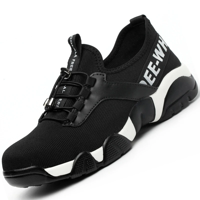 Lightweight Work Safety Boots Indestructible Safety Shoes Men AntiPuncture Work Shoes PunctureProof Work Boots Dropshipping