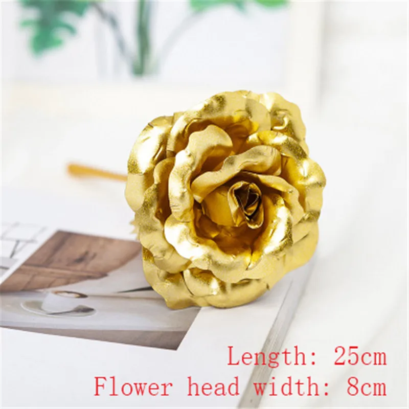 1 foil flower Gold