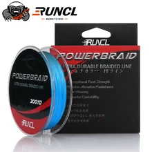 RUNCL 274M 457M 914M PE örgü misina 4/8 Strand 15-115LB yüzer hattı örgü Multifilament olta sazan tel