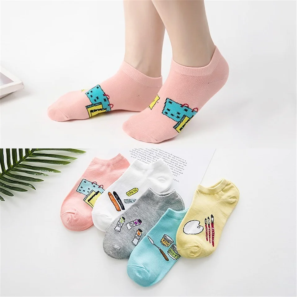 4 paires de chaussettes en tricot de dessin animé mignon - Temu Belgium