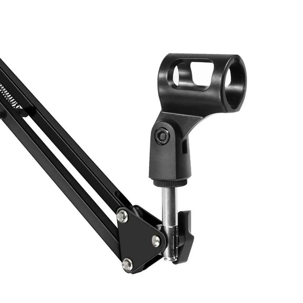 Najtaniej Stojak mikrofonowy filtr do BM800 Holder Studio Professional 360 stopni stojak na klips mikrofonowy z mocowaniem maski przedniej