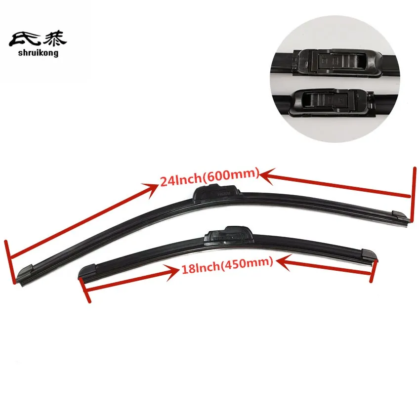 2pcs/lot Sg001 Wiper Blades For 20112016 Mazda Cx5 Cx5 Cx 5 Ke Gh 24