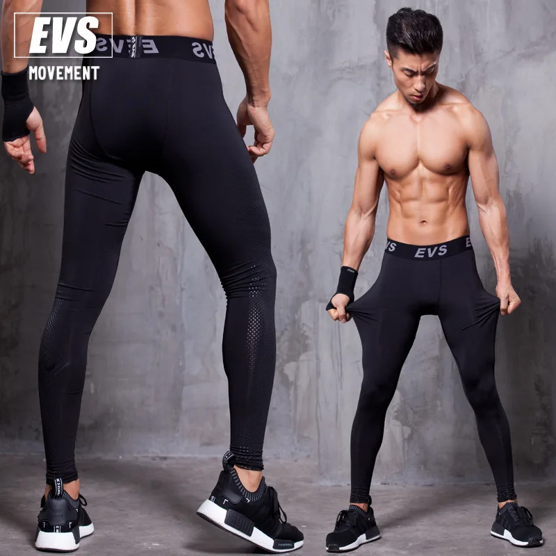 

Summer Sports Leggings Men's Squat Running Fitness Pants Ultra-stretch Quick-Dry Base Training Pants Printed Letter